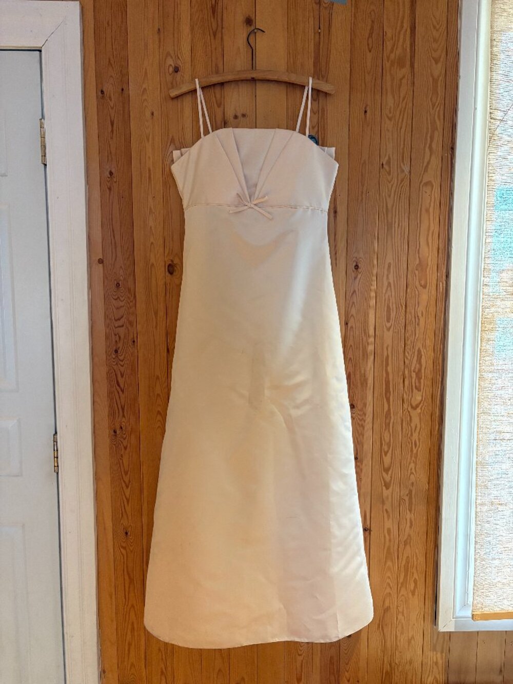 Handmade Satin Wedding Dress